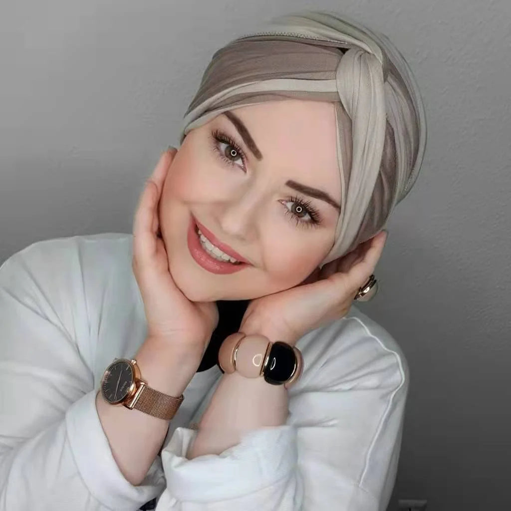 Muslim abaya-hijab for women, Arabic scarf, jersey dress, instant turban