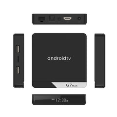 G7 Max Smart TV Box Android 11 S905X4 4GB 64GB 1000M AV1 4K HD 2.4GHz/5GHz double Wifi USB3.0 décodeur lecteur multimédia 4GB 32GB