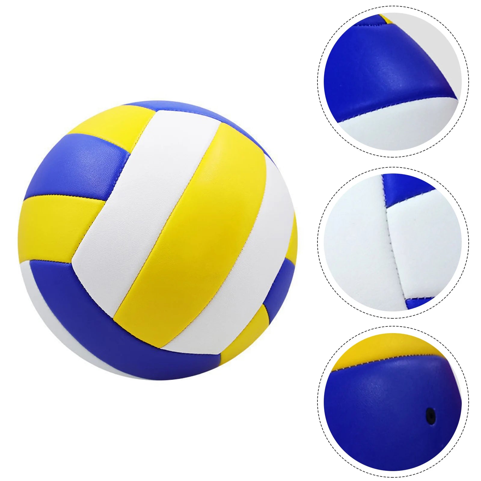 Ballon de volley-ball n ° 5 en PVC, compétition professionnelle, pour plage, sports d'extérieur et d'intérieur, entraînement IkSoft, léger et hermétique