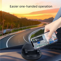 Support de téléphone pour tableau de bord de voiture, Rotation à 360 degrés, support de téléphone tête haute, Stable, universel, pour voiture, avec plaque d'immatriculation