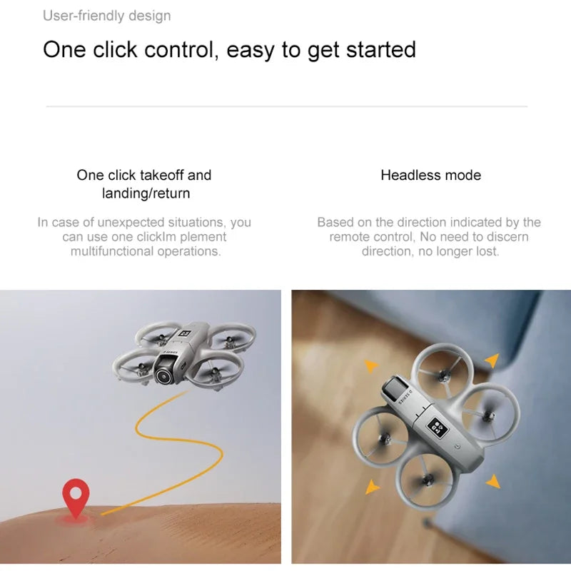 Xiaomi D16 Drone 8K HD double caméra réglable électriquement débit optique évitement d'obstacles quadrirotor télécommandé 15000M