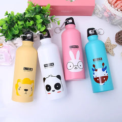 Bouteille d'eau animale mignonne pour enfants, bouteille de sport Portable en plein air, cyclisme, Camping, randonnée, bouteille d'eau scolaire cadeau
