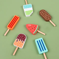 Maison de jeu pour enfants, jouets de crème glacée pour filles et garçons, coupe de fruits, cuisine, bricolage, jouet éducatif