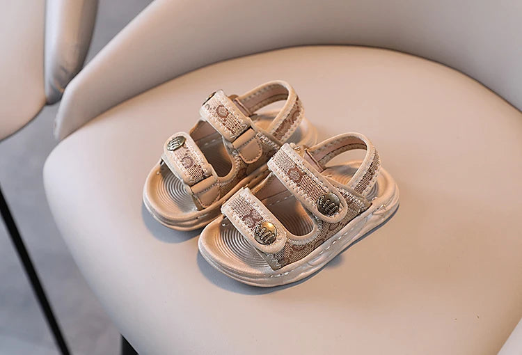 Sandales Confortables à Semelle Souple pour Garçon et Fille, Chaussures de Plage, Loisirs en Plein Air, Nouvel Arrivage, Été, 2024