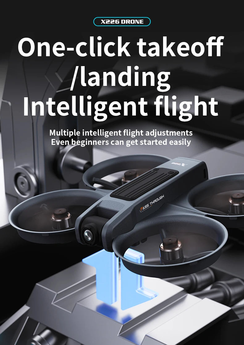 2025 nouveau Drone X266 8K WIFI GPS professionnel HD photographie aérienne avion télécommandé HD double caméra quadrirotor jouets cadeaux