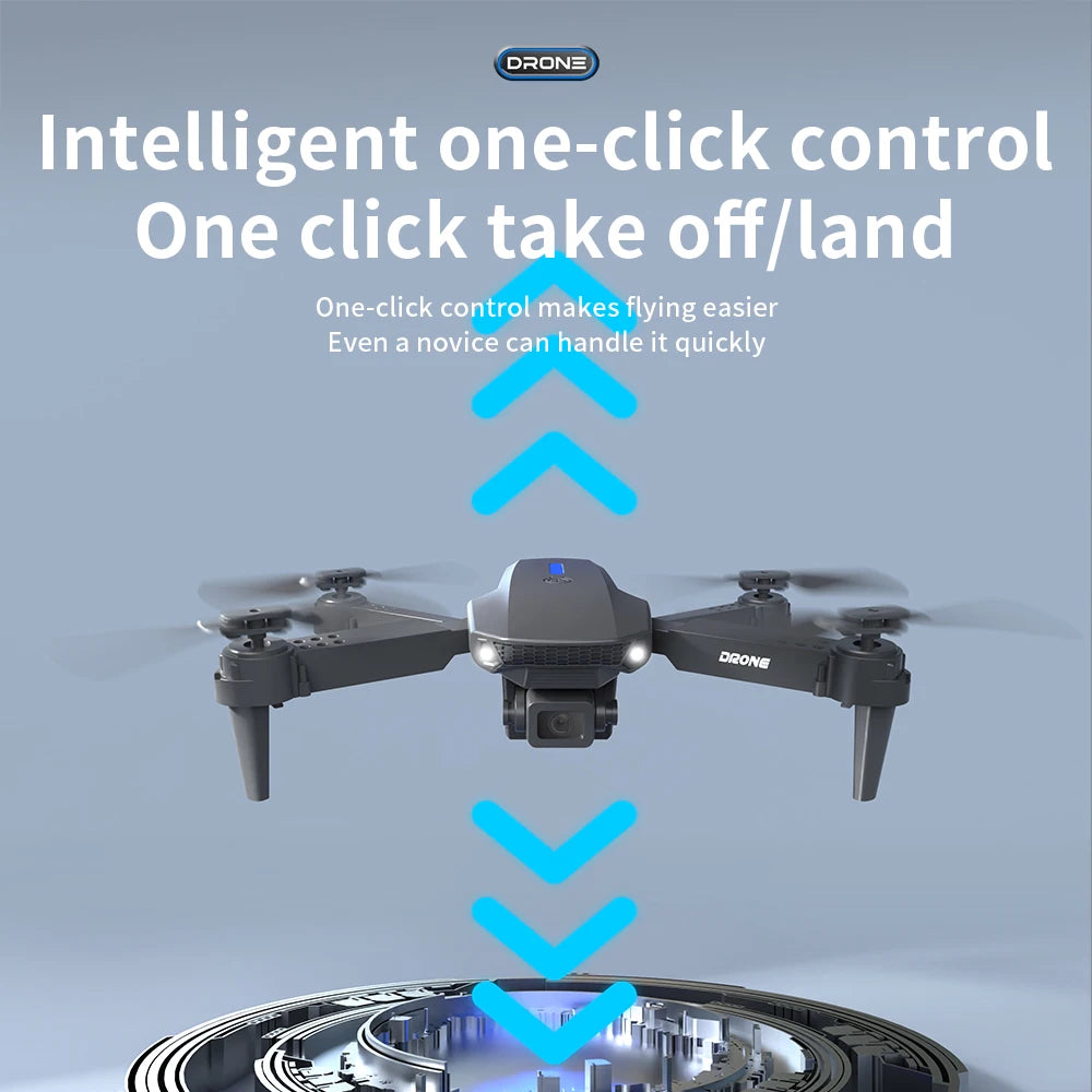 2025 E88 Pro Drone professionnel HD 4K RC avion double caméra localisation du flux optique RC quadrirotor avion hélicoptère garçon jouet