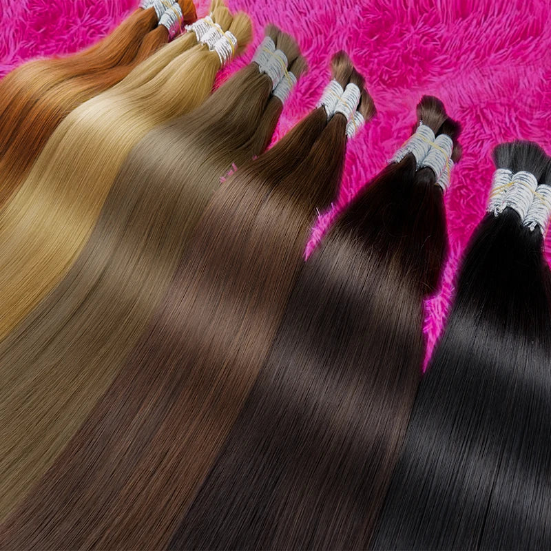 Cabelo Humano Original naturel approprié mourant toutes les couleurs cru vietnamien vierge 100% Extensions de cheveux humains