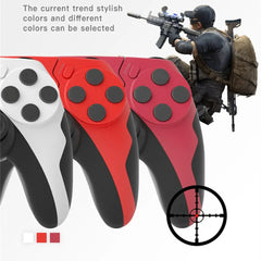 GAMINAlbanP48-Manette de jeu sans fil avec gyroscope à six axes, manette de jeu pour PS4, console PS3, gagne 7, 8, 10 touristes, vibration PC Joystick