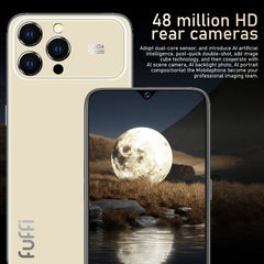 Vision mondiale 17 Pro Max Smartphone 5G Android 12 8GB RAM 512GB ROM 6.3 pouces téléphone 2280x1080HD 24 + 48MP 4 5G réseau téléphone portable