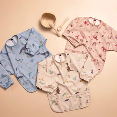 Bavoirs imperméables pour nouveau-né, bavoir blouse de peinture pour enfants à manches longues pour garçons et filles, tablier d'alimentation facile à nettoyer, articles pour bébé