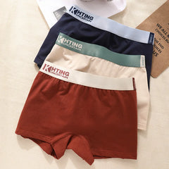 Coton femmes culottes sous-vêtements femmes intimes femme respirant antimicrobien Boyshorts slips Sexy Shorts étudiants boxeurs