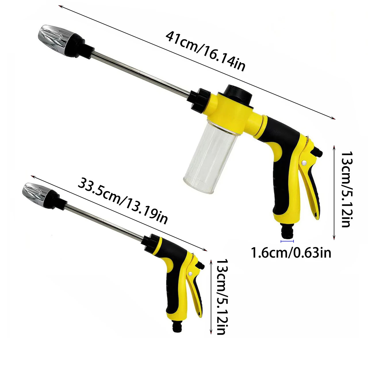 2025 Expandable Magic Hose, High Pressure Car Wash, 7 Water Spray Functions, Water Gun, Home Garden Hose