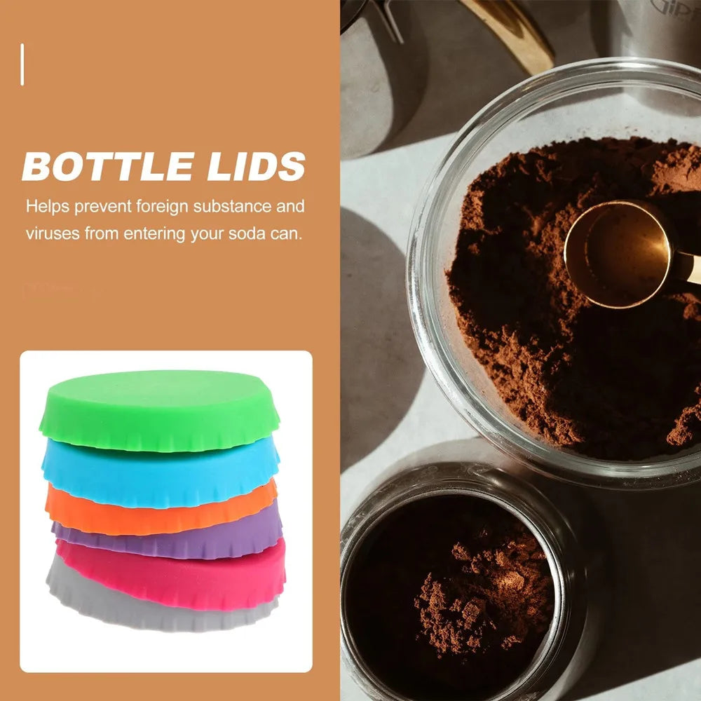 Couvercles de canettes de boissons réutilisables, couvercles de canettes de boissons, protecteurs de couvercles de Soda, bouchon de bouteille d'étanchéité en Silicone, couvercle d'étanchéité anti-fuite