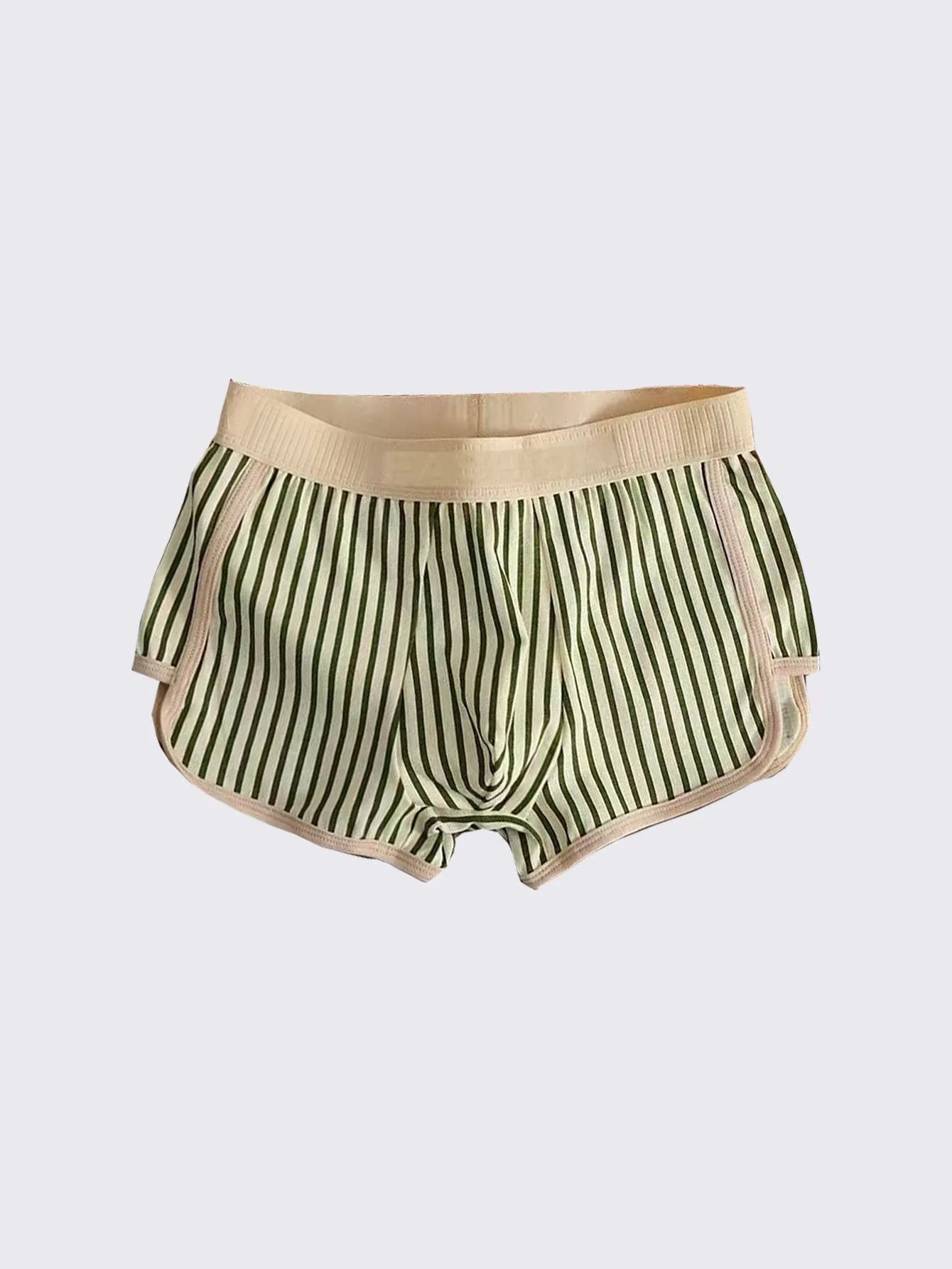 Men's 3-Piece Flat Angle Breathable Underwear, Pilot Boxer Briefs, Comfortable, Medium Audio, Fashionable, Sporty