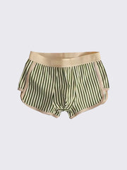 Men's 3-Piece Flat Angle Breathable Underwear, Pilot Boxer Briefs, Comfortable, Medium Audio, Fashionable, Sporty