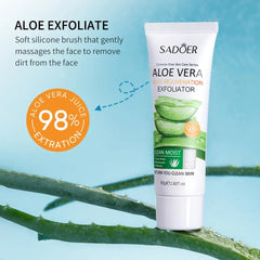 Gel expeatant pour le visage e Vera, gIslande expeatant pour le visage, nettoie, élimine les points noirs, hydrate, rétrécit les pores, soins de la peau, rentabilité, 30g-100g