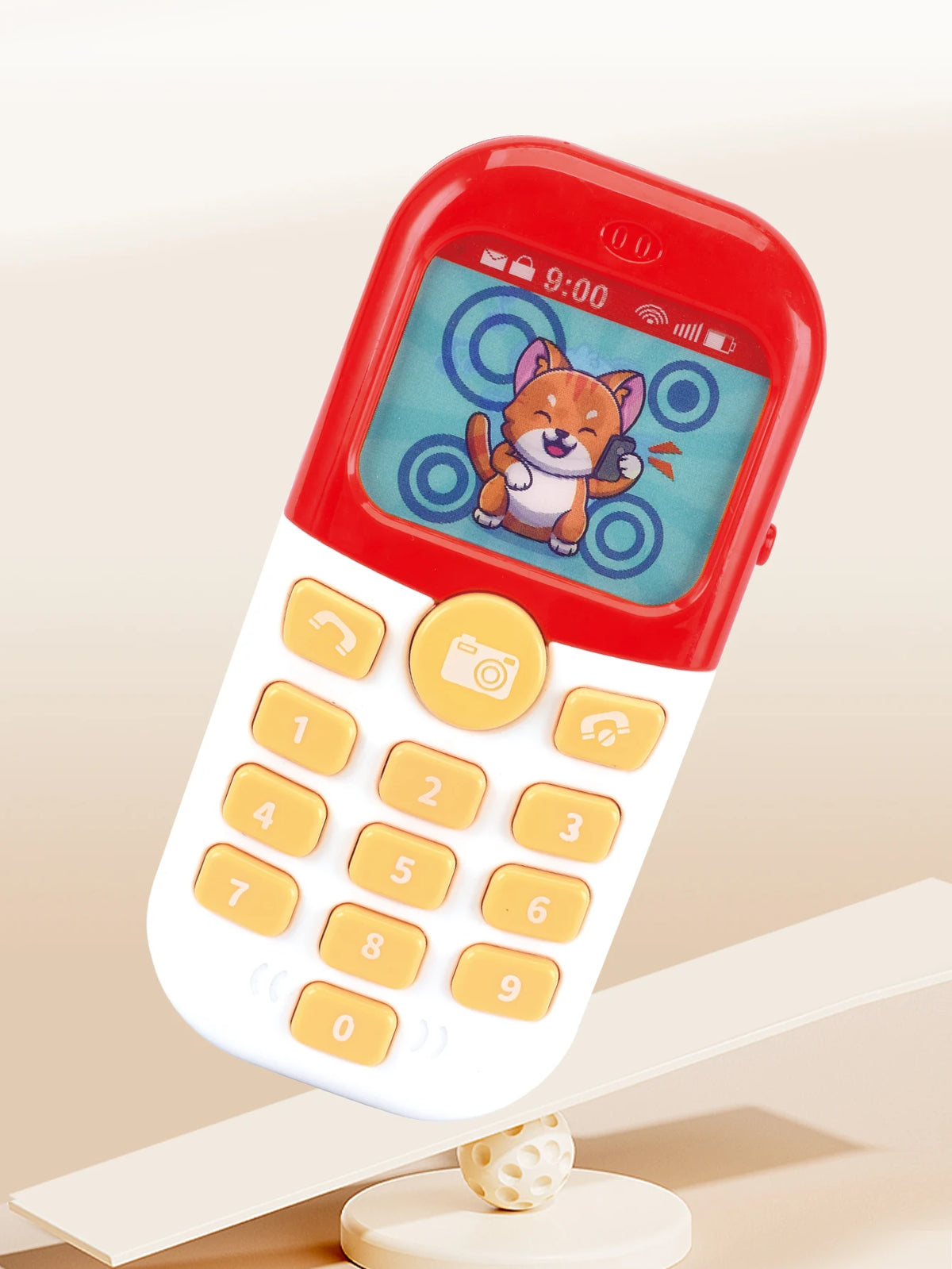 Smartphone toys, baby phone with music and light-up sounds, simulated interaction, makes phone calls, children's gifts, battery not included