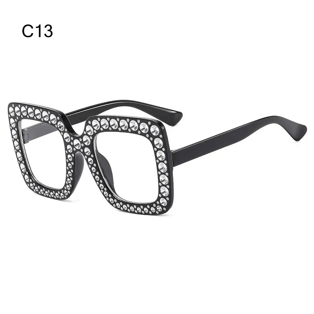 Lunettes de soleil carrées à paillettes pour enfants, à la mode, pour garçons et filles, élégantes en diamant, pour bébés, lunettes de fête, UV400