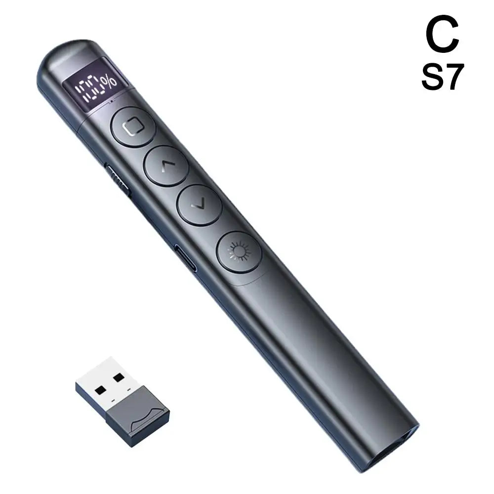 Wireless presentation pen with infrared remote control, USB laser pointer, PPT page turner, PowerPoint slide budget