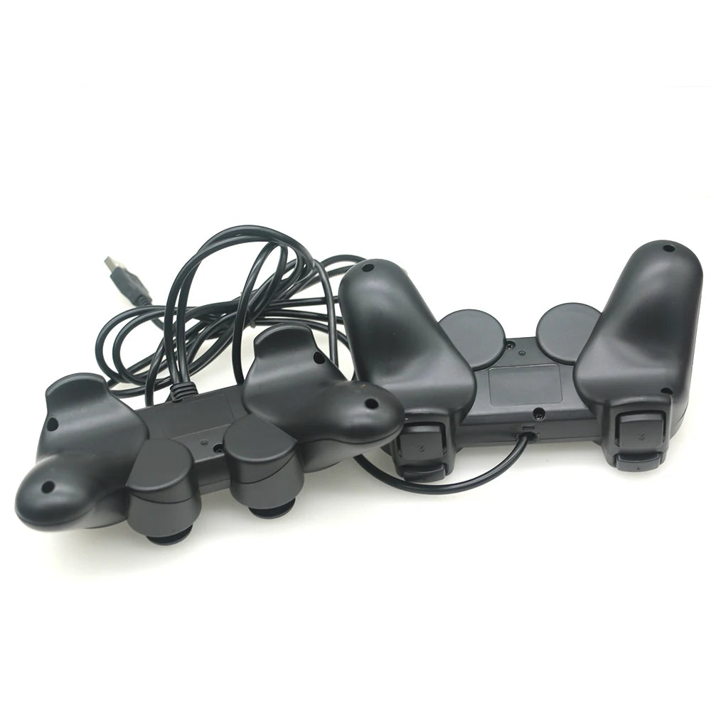 Manette de jeu filaire USB vers PC pour ordinateur portable, manette de jeu pour jeu d'arcade Pandora, 2 joueurs, Winxp, Win7, Win8, Win10