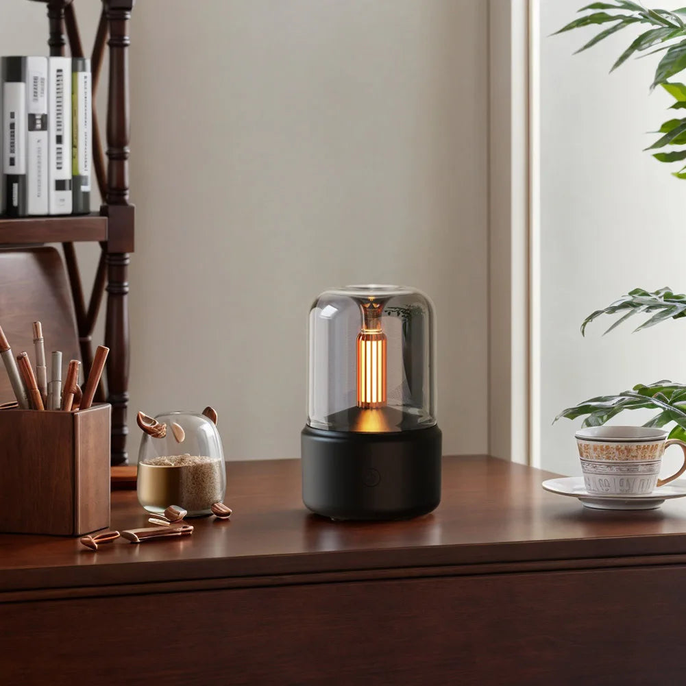 Diffuseur d'aromathérapie, humidificateur à brume fraîche et légère, diffuseur Portable à arrêt automatique, diffuseur d'arôme Compact pour la décoration de la maison