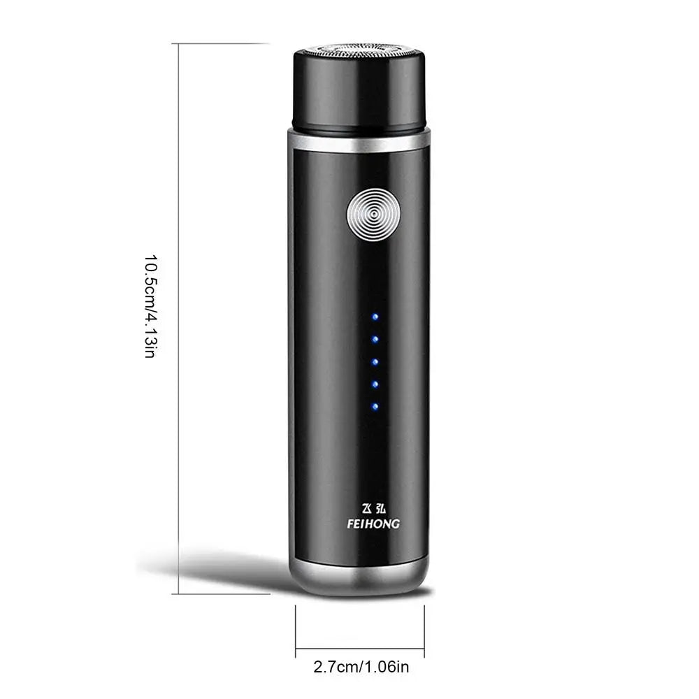 Mini rasoir électrique étanche pour hommes et femmes, rasoir de voiture aste par USB, faible bruit, support et utilisation à sec