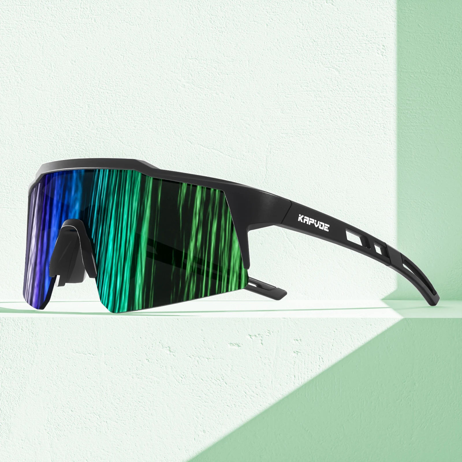 Kapvoe-Lunettes de soleil photochromiques pour enfants, lunettes de vélo de sport, lunettes de vélo d'extérieur pour garçons et filles, lunettes pour adolescents, UV400