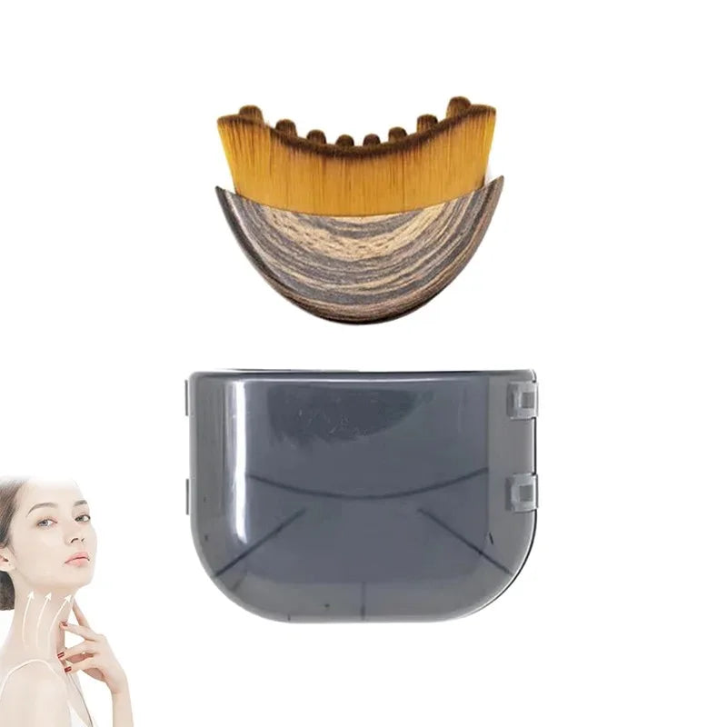 Brosse pour le visage Contour lymphatique |   Masseur de brossage à sec et de drainage lymphatique |   Pour la sculpture du visage, du menton et du mâchoire |   Raffermissement de la peau & P