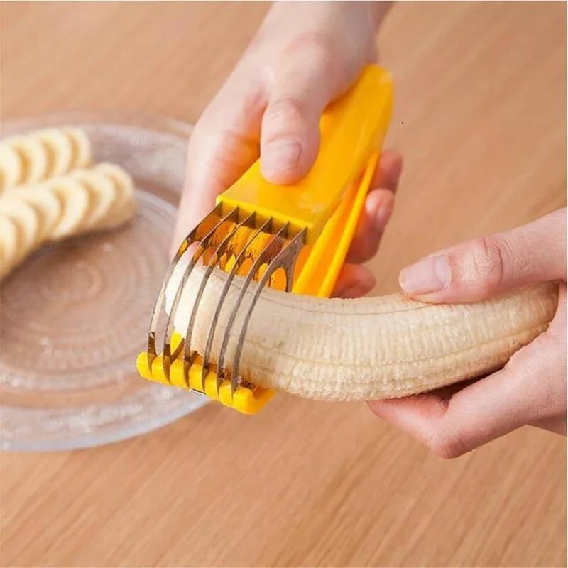 Coupeur de fruits en plastique écologique, outil de cuisine de qualité supérieure, idéal pour trancher, couper les concombres et plus encore
