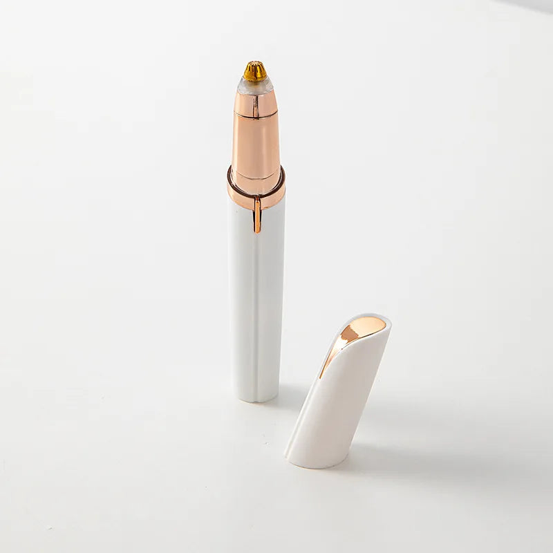 Automatic electric eyebrow trimmer, nose hair shaving tool, eyebrow pencil, beauty, charging scraper for men and women