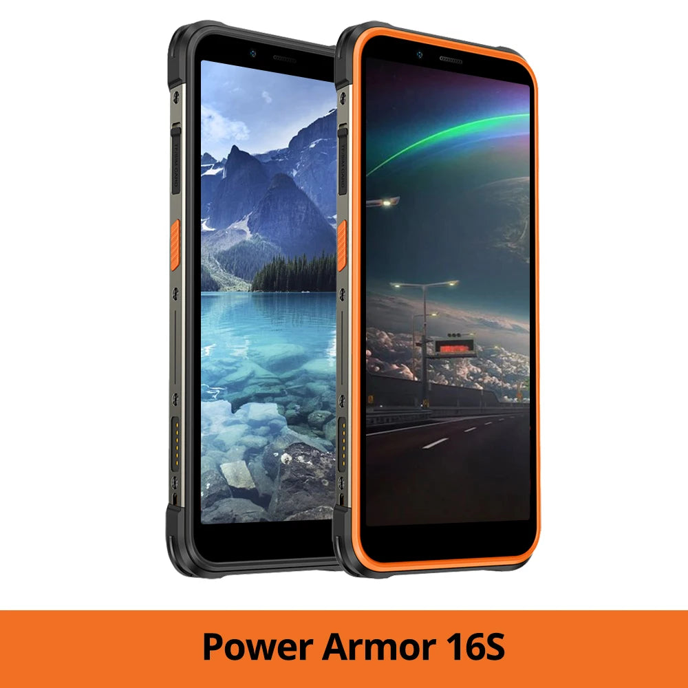 Ulefone-Smartphone Power Armor 16S, téléphone robuste et étanche, NDavid, 16 Go + 128 Go, appareil photo 50MP, 9600mAh, Android 13, Global