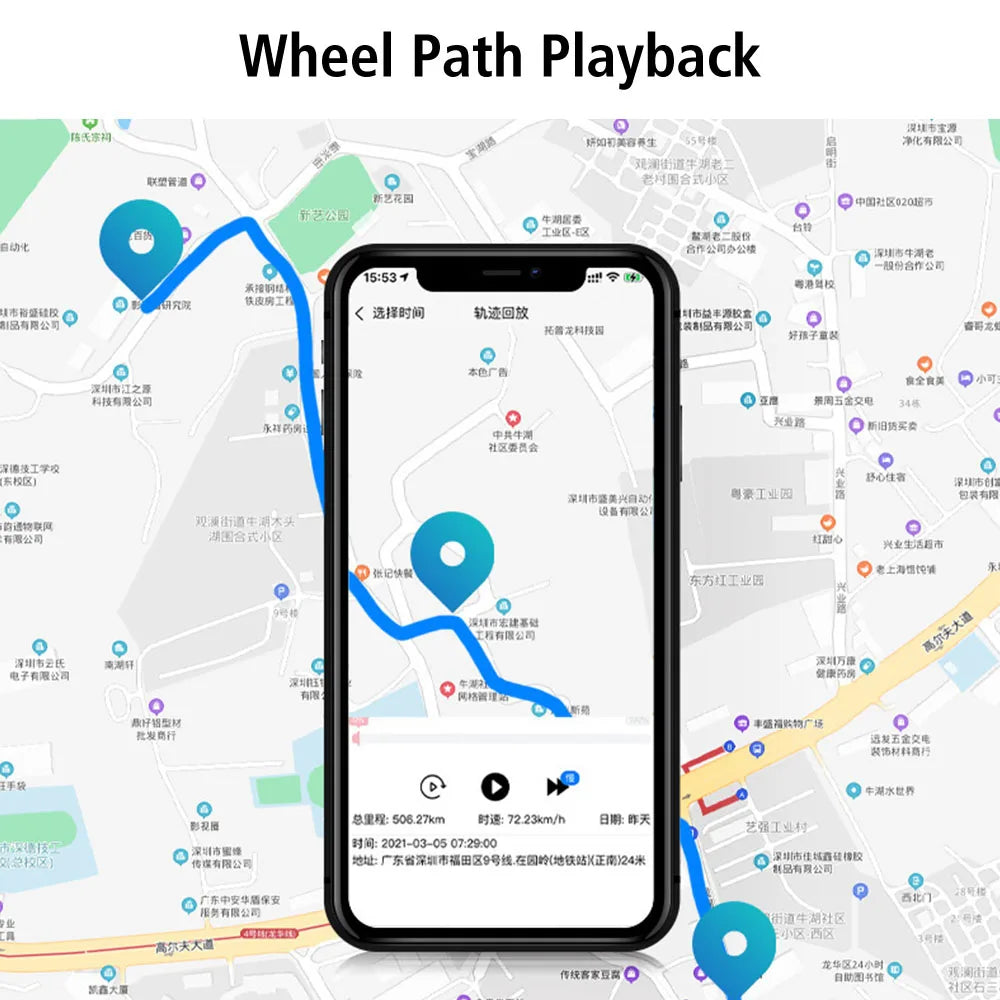 Localisateur GPS antivol en temps réel, localisateur de véhicule Intelligent GF10, Mini dispositif sans fil, positionnement précis