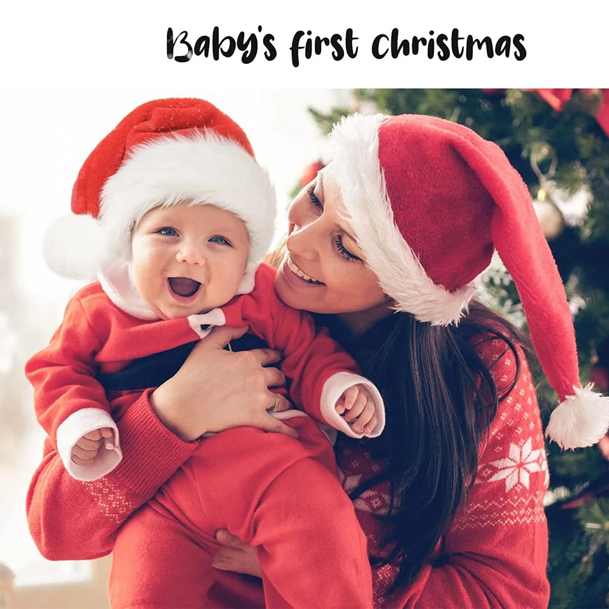 Chapeau de noël pour enfants, premier chapeau de père noël pour bébés et tout-petits, nouvel an, accessoires de vêtements de fête de noël, accessoire de décoration pour habillage