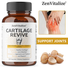 Supplément de régénération du cartilage - Contient un collagène de type II, une glucosamine, MSM, une vitamine D3, une vitamine C - favorise la mobilité articulaire