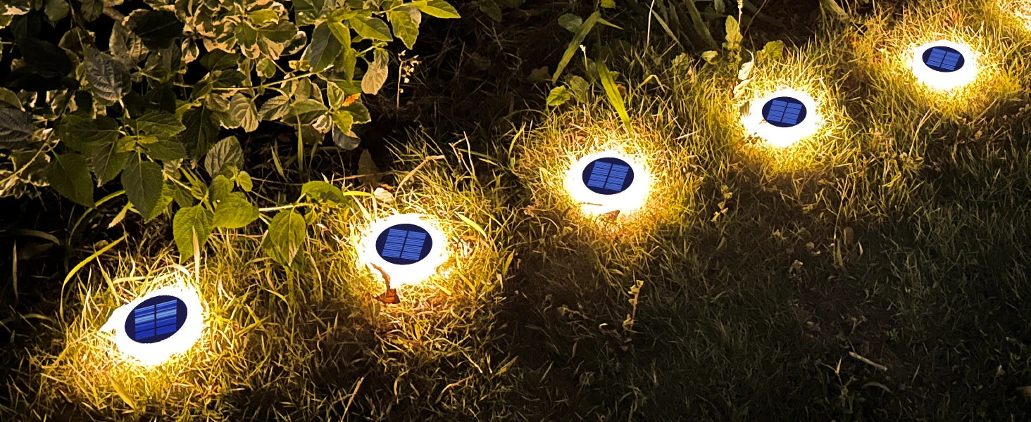 Lampes solaires extérieures, éclairage d'extérieur, étanche, pour escaliers, Patio, allée, cour, clôture, applique murale, décoration de noël
