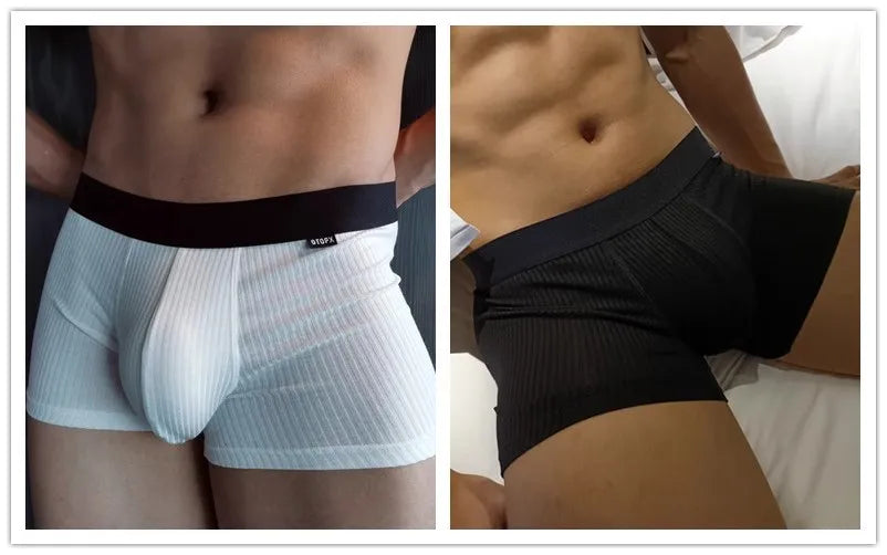 Men's underwear, boxer shorts, sexy men's briefs. Men's underwear is stylish, breathable, and comfortable.