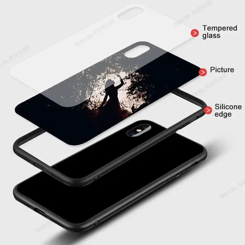 Custom image phone case, tempered glass back cover for OnePlus 13 12R 11 11R 10 Pro 10T 10R 9R 9 Pro, DIY