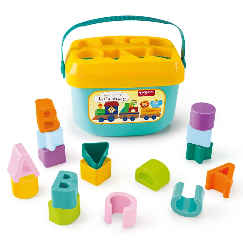 Puzzle jouet pour nourrissons et tout-petits, boîte d'association cognitive de couleur graphique pour éducation précoce