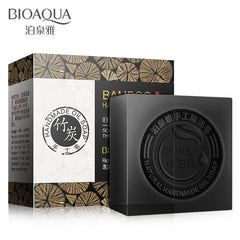 Savons aux huiles essentielles Bioaqua au miel, rose, jasmin, aloé, matcha, myrtille, lavande, charbon de bambou, savons en bambou noir