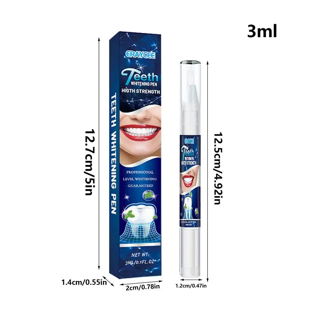 Stylo de blanchiment des dents brillant, gel dentaire, élimine rapidement les dents SAF, nouveau
