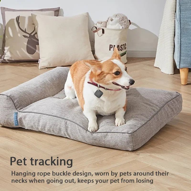 Traqueur GPS Bluetooth intelligent avec trouver mon application, dispositif de rappel Anti-perte pour téléphone, localisateur ITag, clés de localisation évaluées MFI, détecteur d'animaux de compagnie