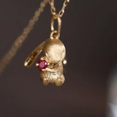 Ensemble de bijoux lapin mignon, boucles d'oreilles artisanales en or ancien mat pour femmes, bague, collier, cadeaux pour petite amie, nouveauté