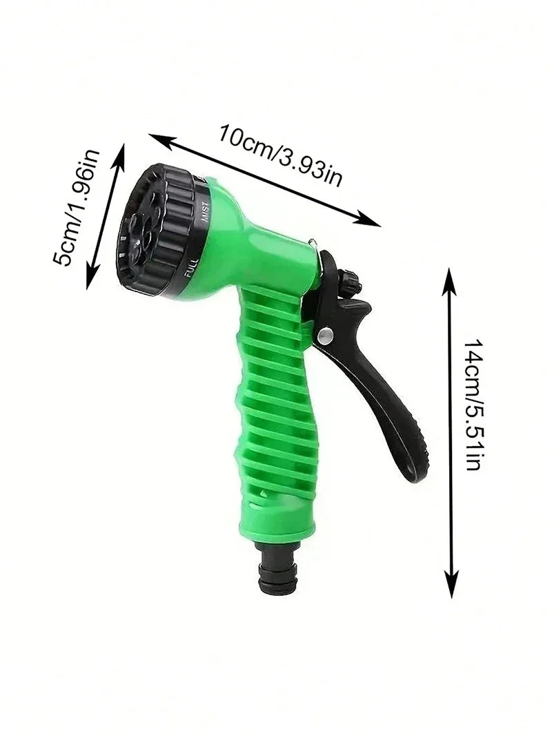 Tuyau magique extensible, lavage de voiture à haute pression, 7 fonctions de pulvérisation d'eau, pistolet à eau, tuyau d'arrosage de jardin domestique