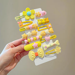 Épingle à cheveux mignonne pour enfants, coiffure pour fille, pince à frange douce, pinces à cheveux pour bébé, ensemble d'accessoires pour cheveux pour enfants