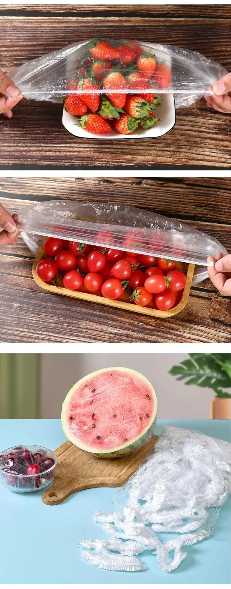Couvercle alimentaire jetable réutilisable, enveloppe en plastique, couvercles alimentaires élastiques durables pour bols, couvercles d'assiettes élastiques pour sac d'économie de nourriture de cuisine