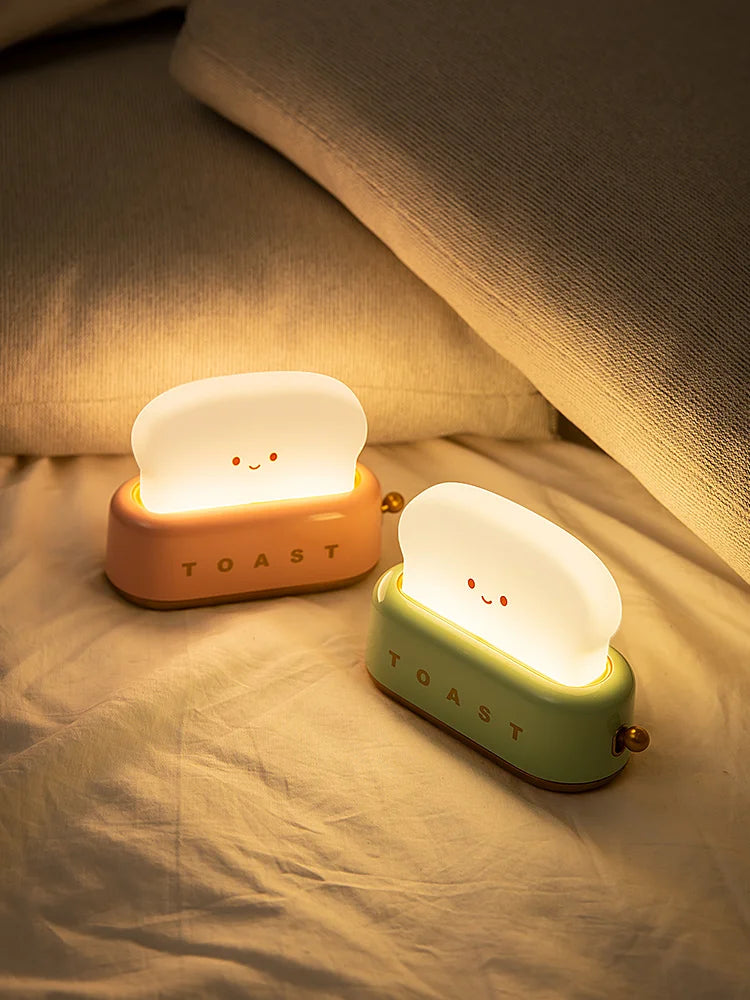 Veilleuses de réveil LED, veilleuse de chevet créative, lampe de bureau, éclairage intérieur, minuterie USB, lumière à intensité variable, cadeaux pour enfants