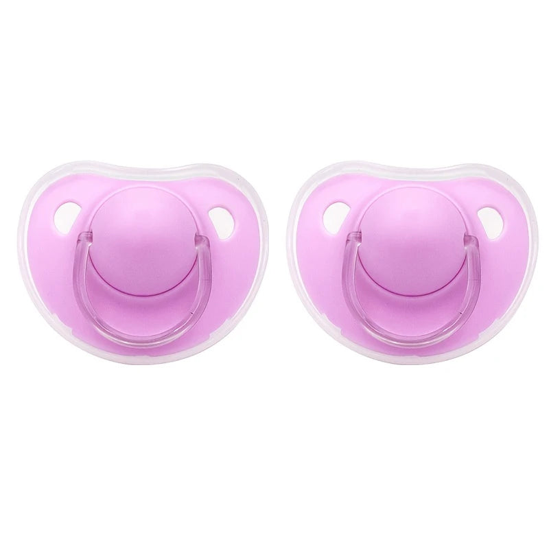 Sucette pour bébé avec couvercle, 2 pièces/paquet, pour usage quotidien et nocturne