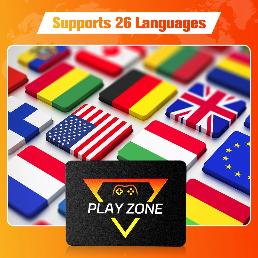 Play Zone 1T jeu SSD pour PS5/PS4/PS3/PS2/Switch/Xbox/WIIU 80 + émulateurs boîte de lancement & Retrobat & Playnite 16191 jeux pour PC/ordinateur portable