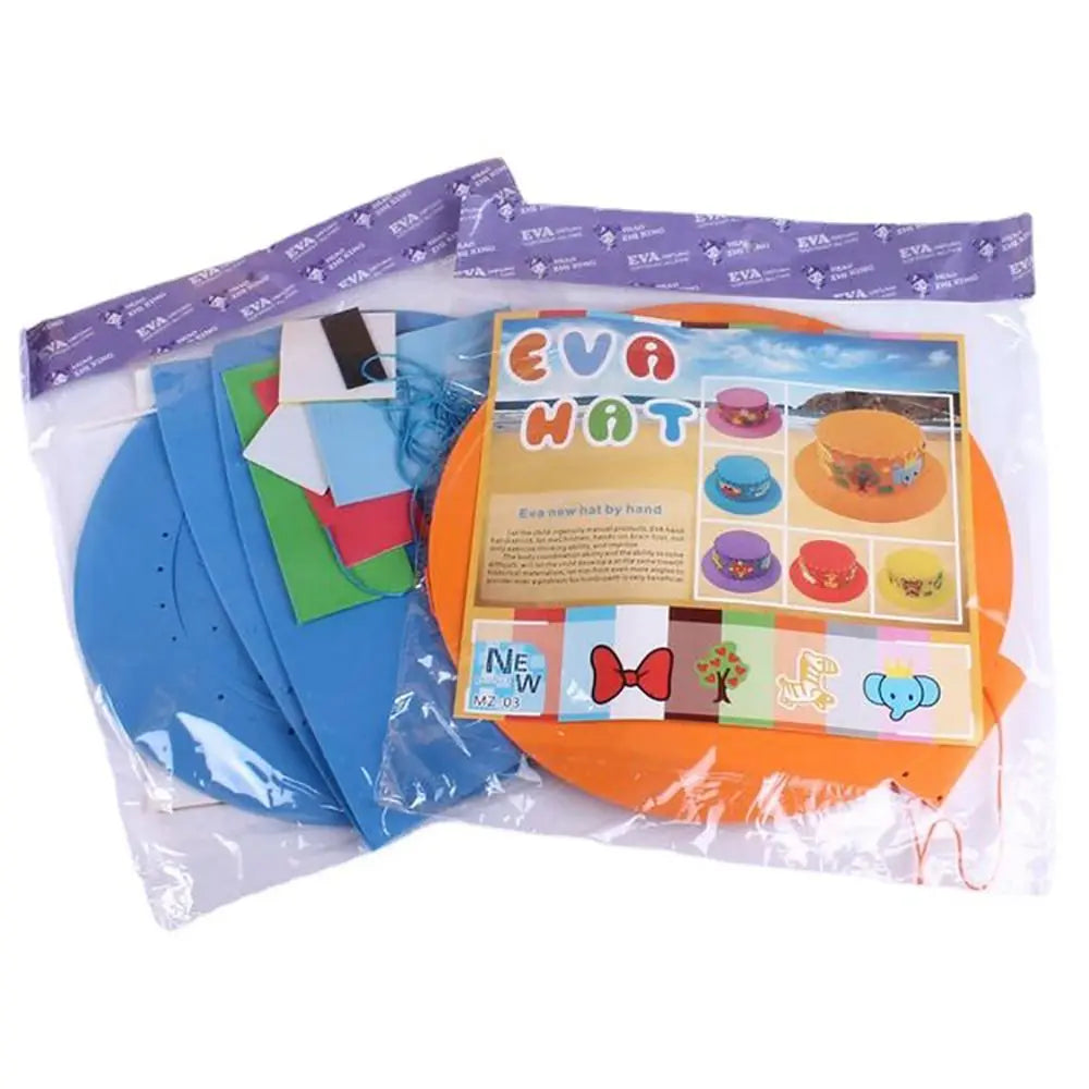 Olighat de couture fait à la main pour enfants, chapeau de dessin animé bricolage, casquette pour enfants, cadeau créatif pour tout-petits