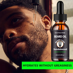 Kit de soins pour barbe, moustaches, shampoing pour nettoyage en profondeur, huile volumisante, baume pour moustache, huile hydratante pour barbe, ensemble de crème pour barbe